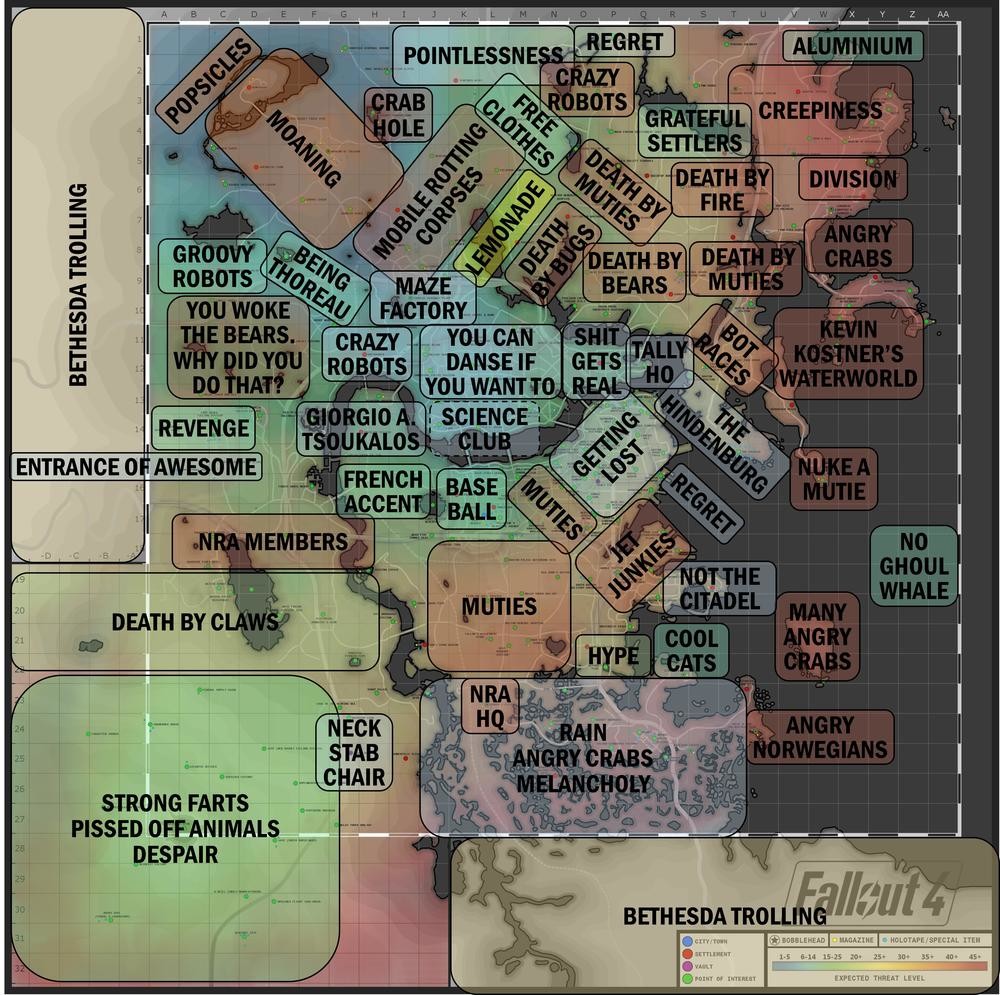 New Vegas Difficulty Map : r/falloutnewvegas