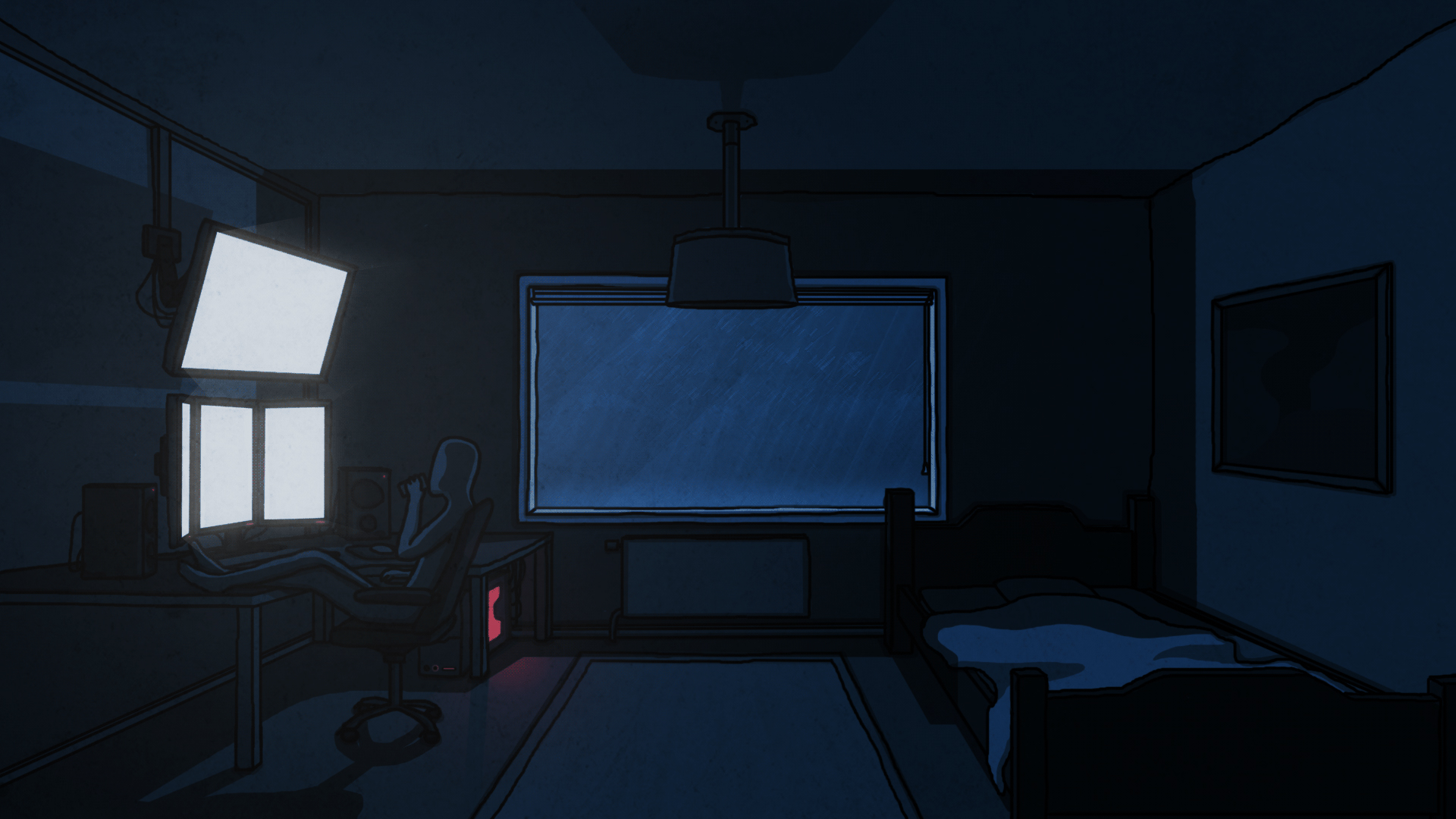 Because I Fucking Love The Color Blue Dark Wallpapers And