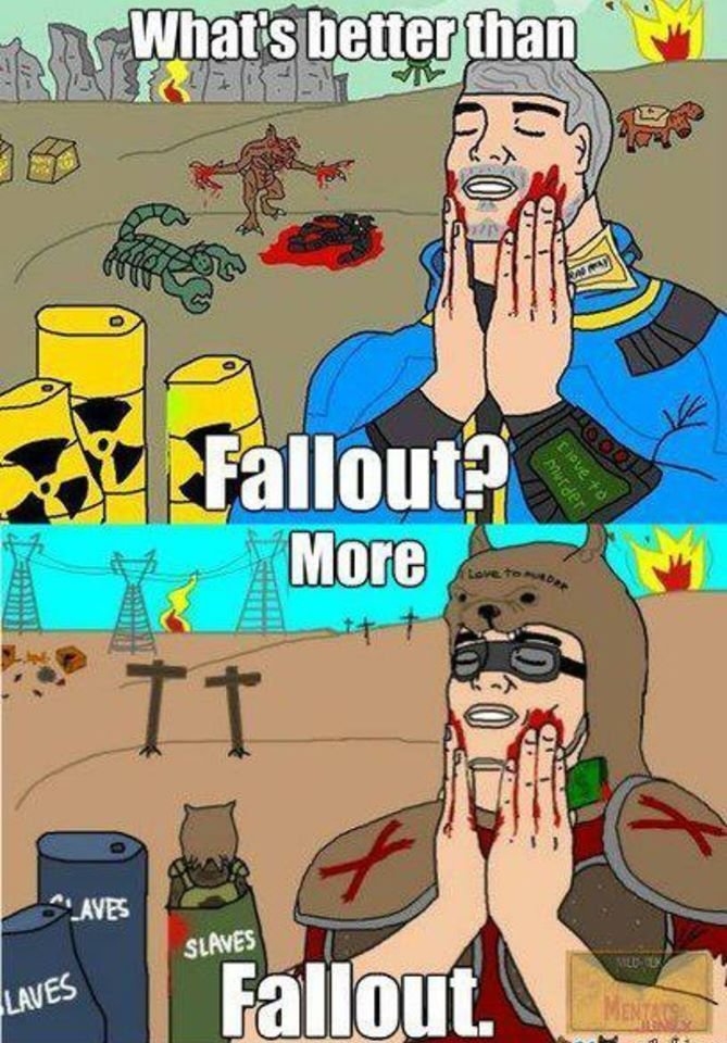 Fallout 3 vs fallout 4 map size - 9GAG