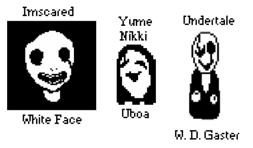I Believe That Gaster Was Inspired By Uboa From Yume 144138815