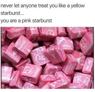 Image result for meme pink starburst