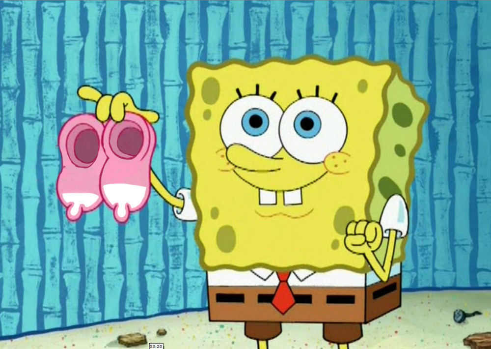 spongebob slippers