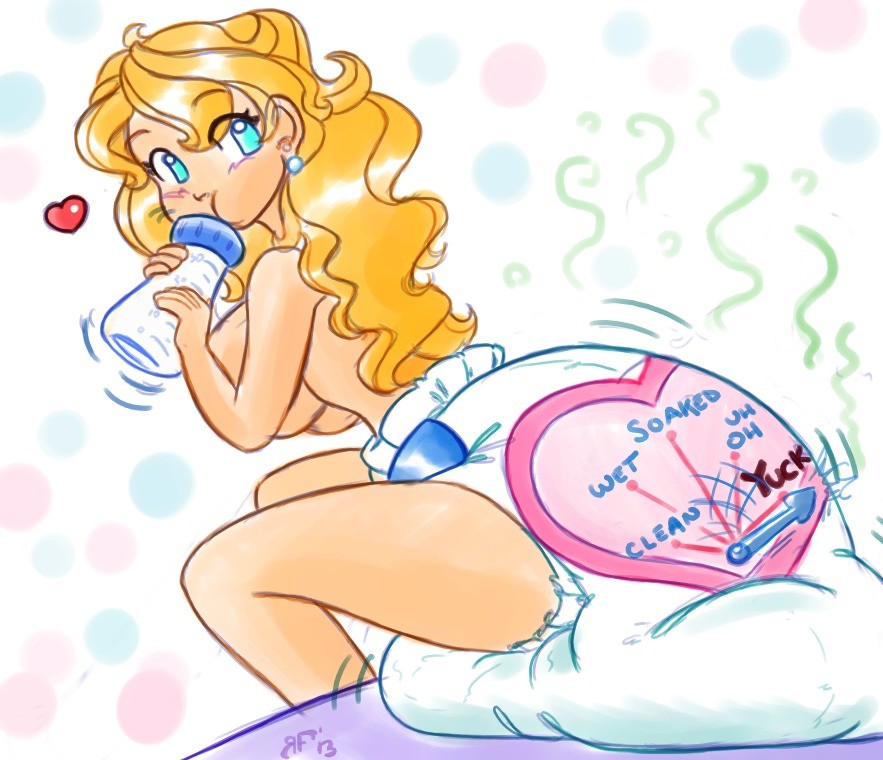 Anime Girl Poops Diaper