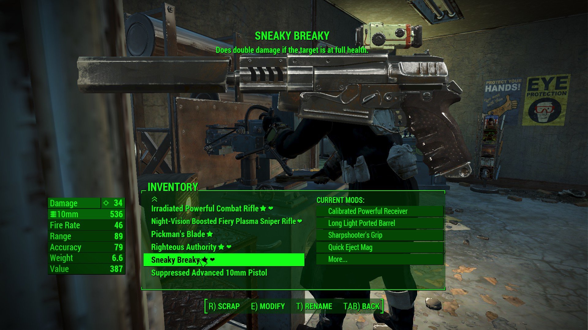 fallout 4 combat rifle suppressor