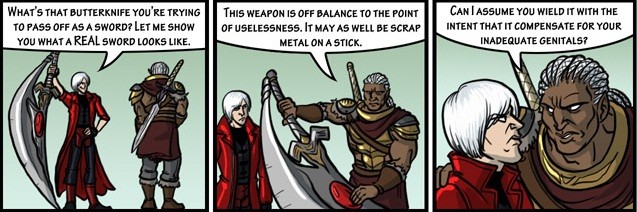 Which sword is stronger? Sparda? Or the Blade of Olympus? : r/SWORDS