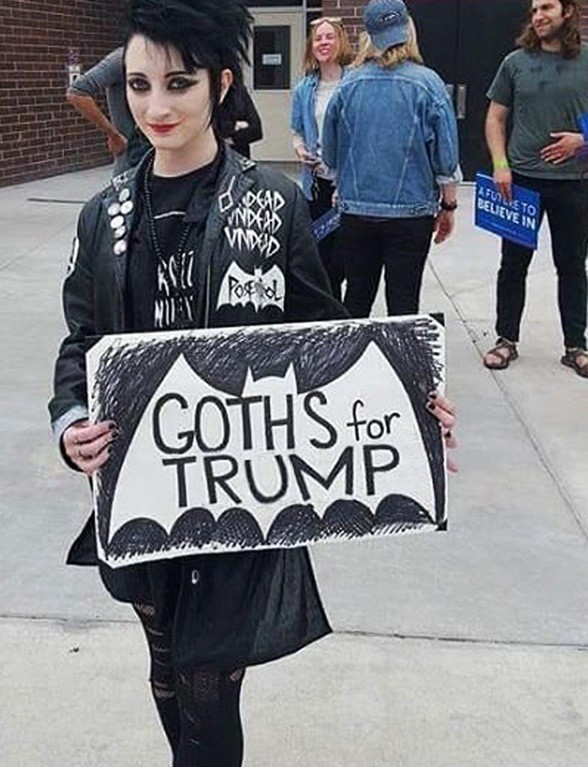 Image result for goth chick