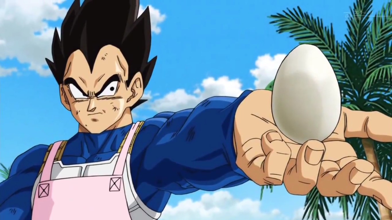 Vegeta, you egg.