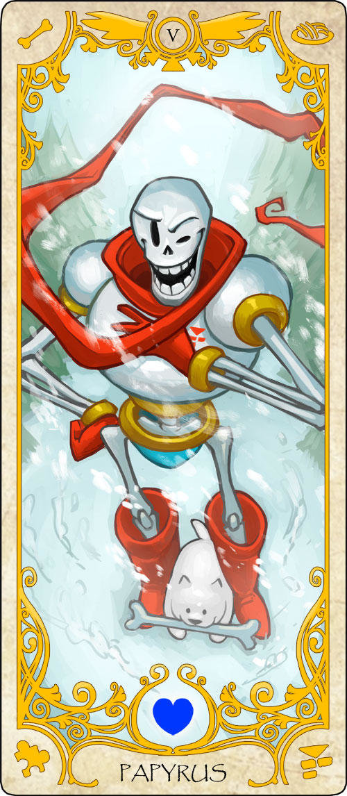 Undertale Tarot Cards