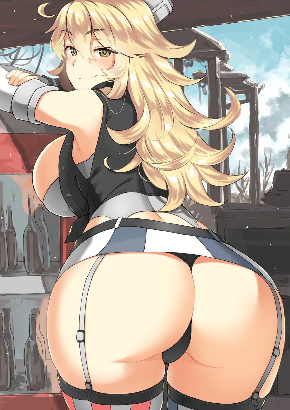Big booty anime girl