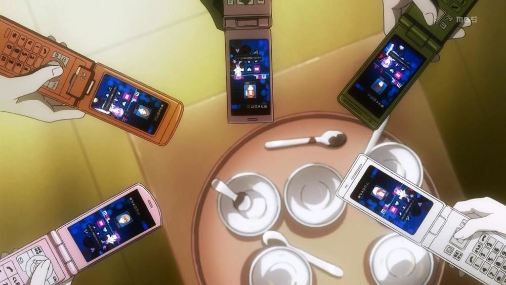 Why Does Every Anime Character Have The Same Flip Phone 150774306 Added By Khaller At Knock Next Time