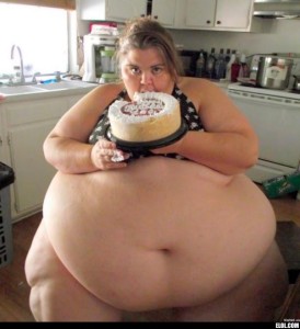 pretty fat person